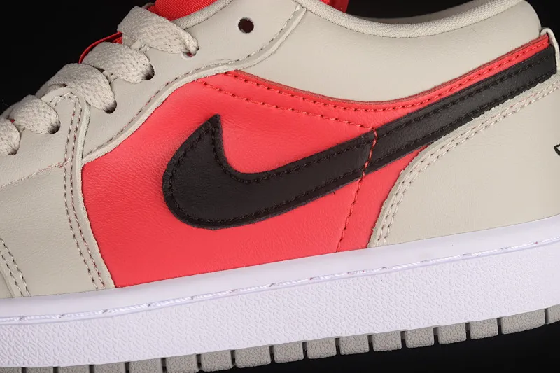 All categories Air Jordan Jordan series basketball shoes Air Jordan 1 Low Air Jordan 1 Low "Light Iron Ore" AJ1 Joe 1 siren red low-top cultural sneakers DC0774-060